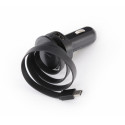 Platinet car charger 1xUSB 3,4A + USB-C cable (44652)