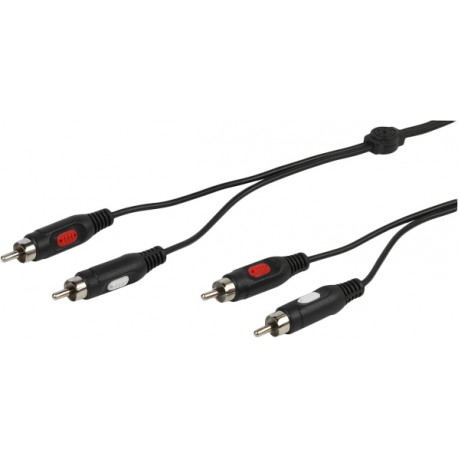 Vivanco kabelis 2xRCA - 2xRCA 5m (46014)