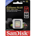 SanDisk mälukaart SDXC 128GB Extreme Plus V30 U3