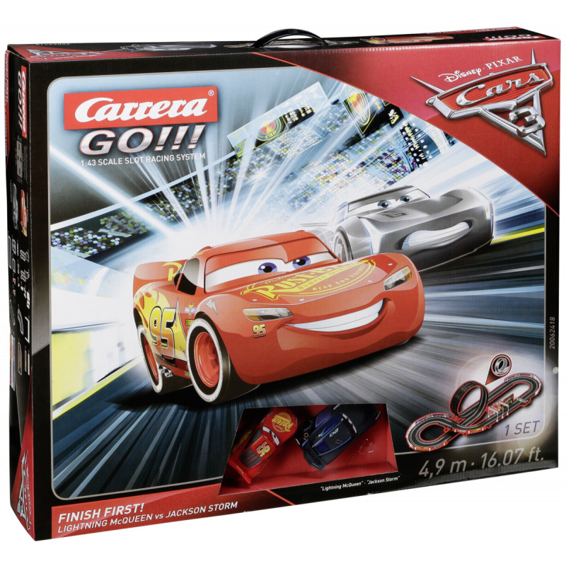 Carrera GO!!! Disney/Pixar Cars 3 - Finish First! 62418 - Racing tracks &  accessories - Photopoint