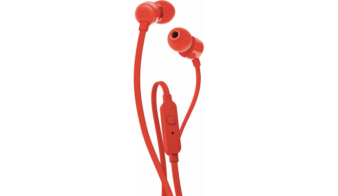 JBL headset T110, red