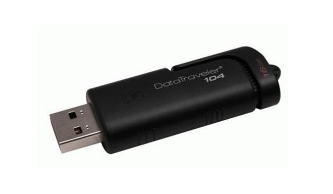MEMORY DRIVE FLASH USB2 16GB/DT104/16GB KINGSTON