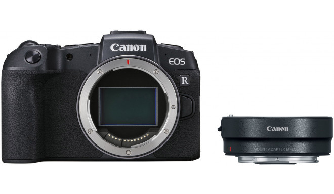 Canon EOS RP korpuss + objektīva adapteris EF-EOS-R 