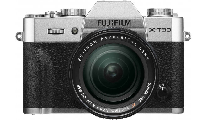 Fujifilm X-T30 + 18-55мм Kit, серебристый