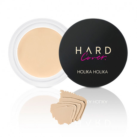 Holika Holika Peitekreem Hard Cover Cream Pot Concealer 01 Warm Ivory