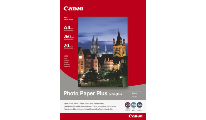 Canon fotopaber SG-201 A4 260g 20 lehte