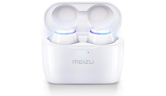 Meizu беспроводные наушники + микрофон Pop BT, белый
