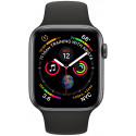 Apple Watch 4 GPS 44mm Sport Band, black