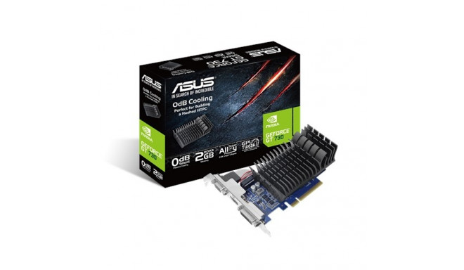Asus videokaart NVIDIA, 2GB GeForce GT 730 DDR3 PCI