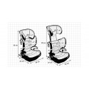 Baby seat KinderKraft (ISOFIX, Seat belts; 15 - 36 kg; blue color)