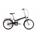 Foldable city bicycle 11 M Rower ROMET WIGRY 2 graphite-orange