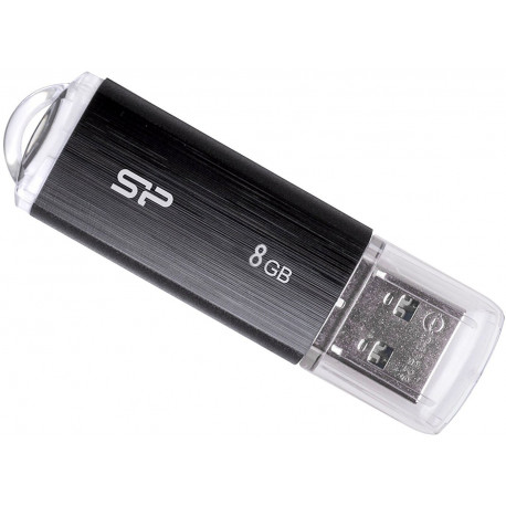 Silicon Power zibatmiņa 8GB Ultima U02, melna