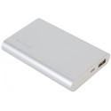 Platinet power bank 10000mAh LiPo, silver (42667)