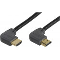 Vivanco cable HDMI-HDMI 1,5m angled (47106)