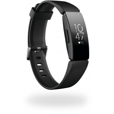 Fitbit aktivitātes trekeris Inspire HR S/L, melns