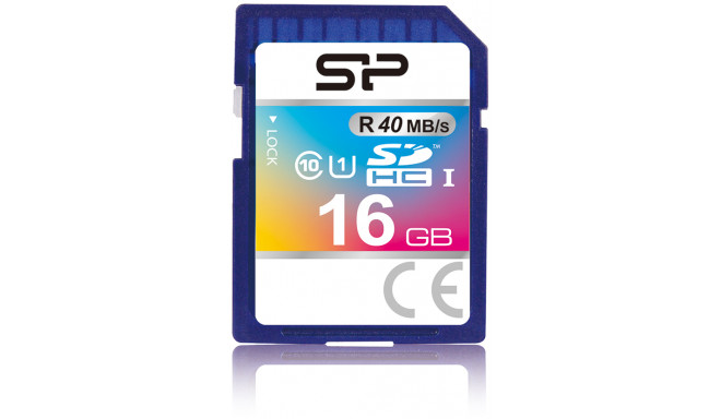 Silicon Power atmiņas karte SDHC 16GB Class 10