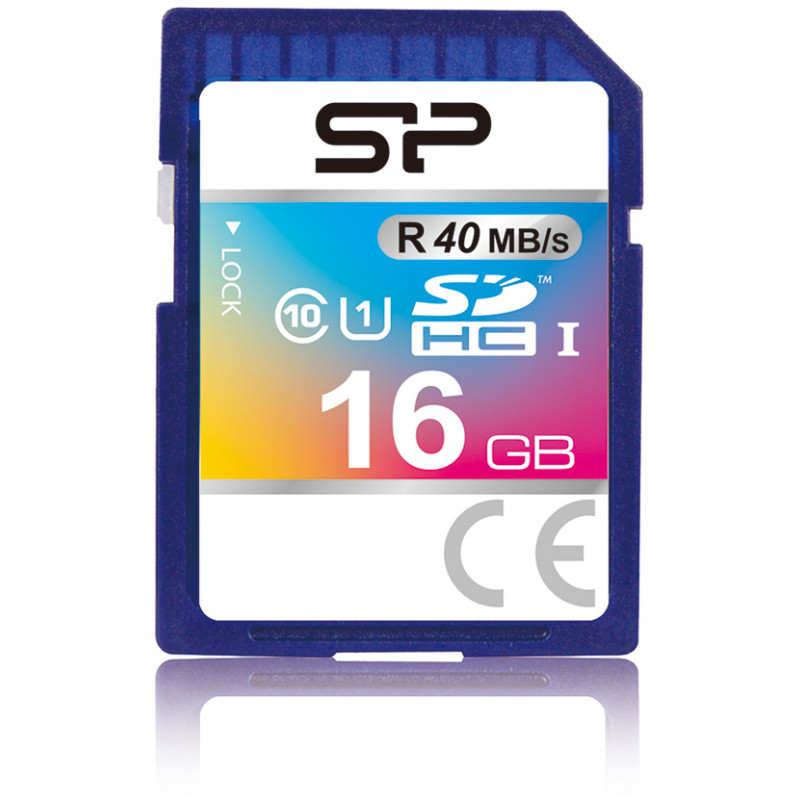 Silicon Power карта памяти SDHC 16GB Class 10