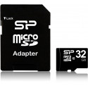 Silicon Power mälukaart microSDHC 32GB Class 10 + adapter