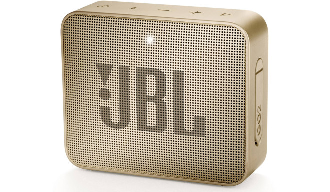 JBL bezvadu skaļrunis Go 2 BT, zeltīts