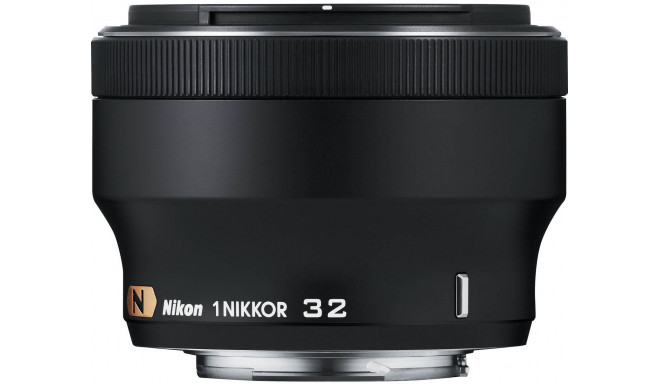 Объектив Nikon 1 Nikkor 32мм f/1.2, черный