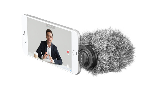 Boya mikrofon BY-DM200 Plug-In iOS
