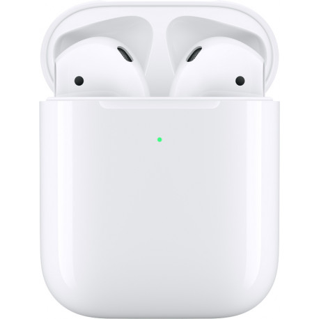 Apple AirPods + беспроводная зарядка коробка (MRXJ2ZM/A)