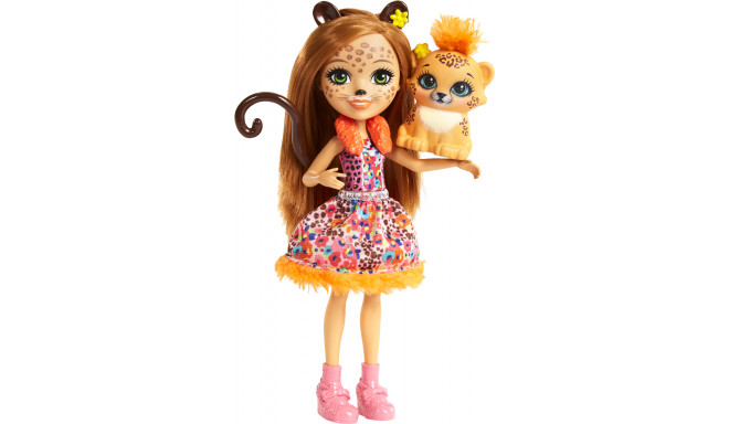 Enchantimals кукла Cherish Cheetah & Quick-Quick (FJJ20)
