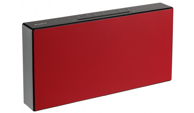 Sony Hi-Fi system CMT-X3CD, red