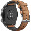 Huawei Watch GT, hõbedane/pruun