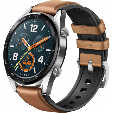 Huawei Watch GT, silver/brown