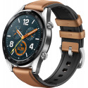 Huawei Watch GT, hõbedane/pruun