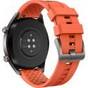 Huawei Watch GT, titanium grey/oranž
