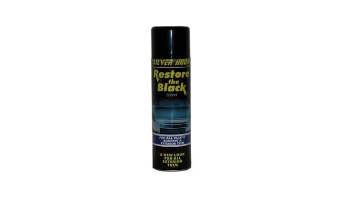 Очиститель-полироль для декоративной кузовной отделки черного ц 500ml