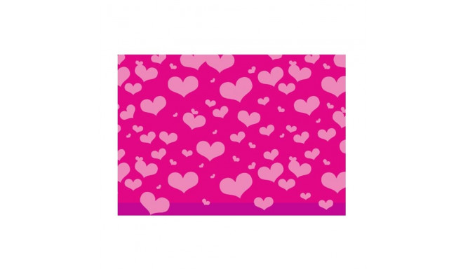 Бумага для упаковки подарков 2м x 70см Heartbeat pink