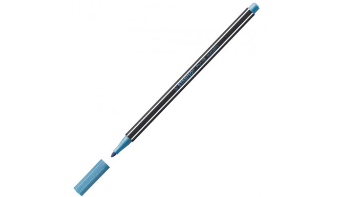 Stabilo Zīmuļ-pildspalva PEN 68 
metālisks zils