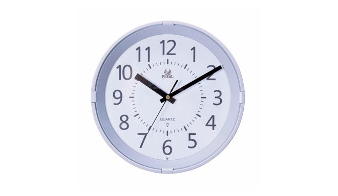 Pearl wall clock PW255 round with numbers 33cm