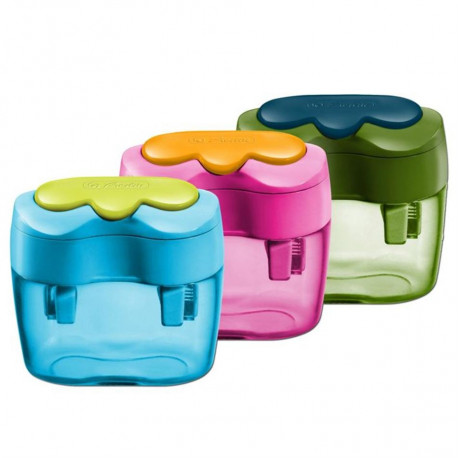 Herlitz Zīmuļu asinātājs, ergonomiski, 2 caurumi