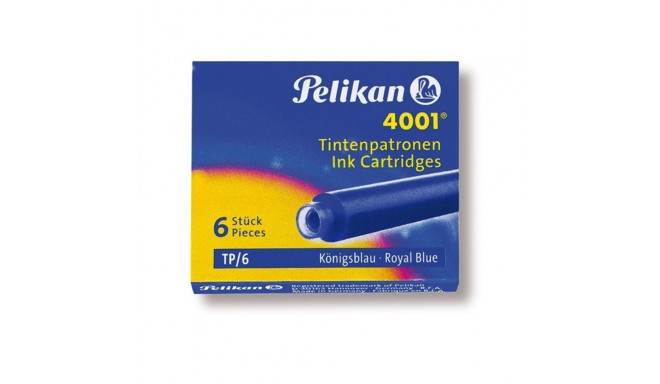 Pelikan tindipadrun 4001, lühikesed, 6 tk, Royal blue, sinine