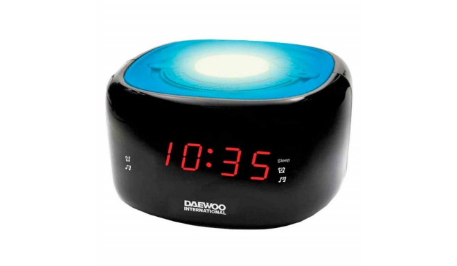 Clock-Radio Daewoo DCR-440BL LED FM Blue
