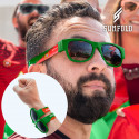 OUTLET Sarullējamās Saulesbrilles Sunfold World Cup Portugal (Bez iepakojuma)