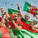 OUTLET Sarullējamās Saulesbrilles Sunfold World Cup Portugal (Bez iepakojuma)