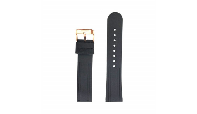 Watch Strap Bobroff BFS010 Black (Ø 22 mm)