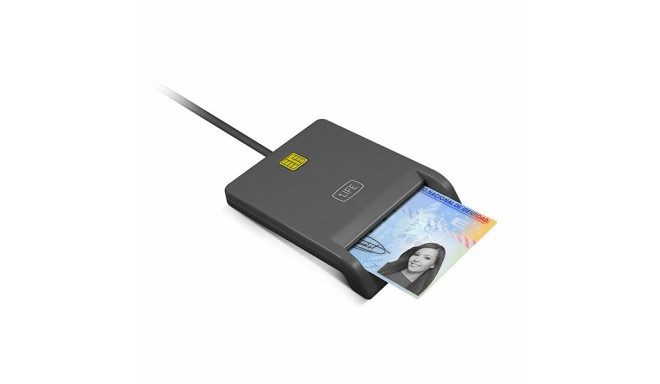 Electronic ID Reader 1LIFE 1IFECRCITIZEN USB 2.0 Black