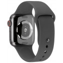 Apple Watch Series 4 GPS Cell 44mm Grey Alu Black Band