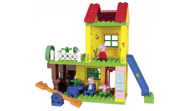 peppa pig blocks house