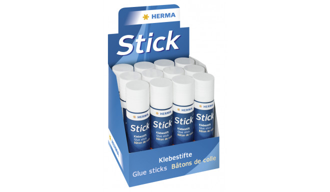 1x12 Herma Glue Sticks       40g Display                     1274