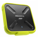 Adata external SSD 256GB SD700 USB 3.0, yellow