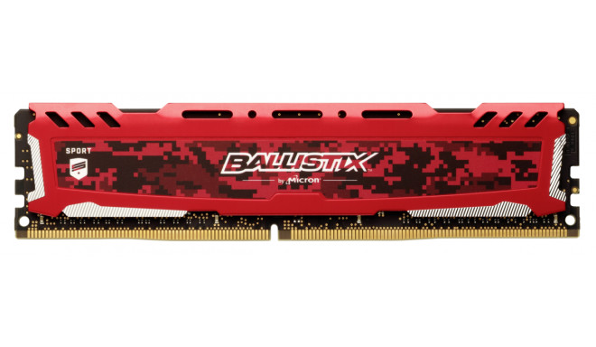 Ballistix RAM Sport LT 32GB DDR4 KIT 8GBx4 3200 DIMM 288pin red SR