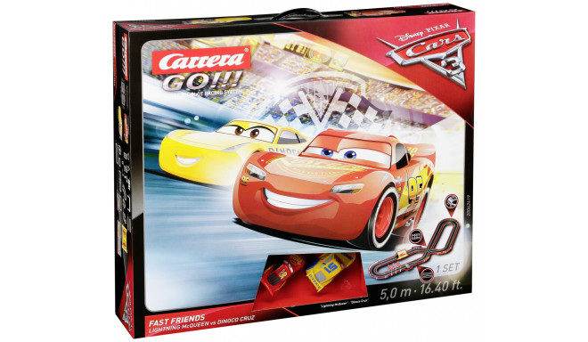Carrera GO!!! track Cars 3 Fast friends (62419)