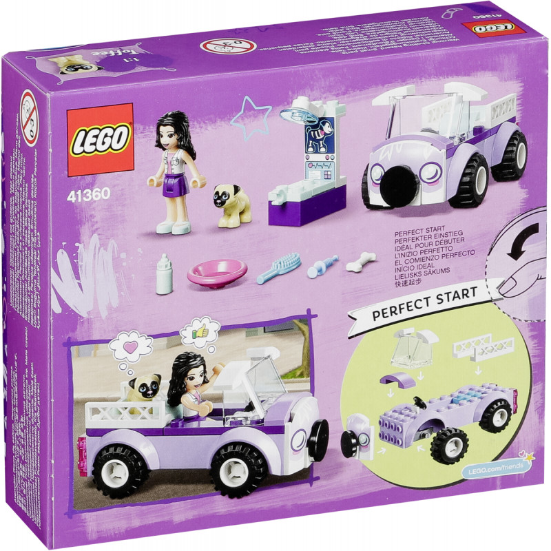 lego friends emma's mobile vet clinic 41360